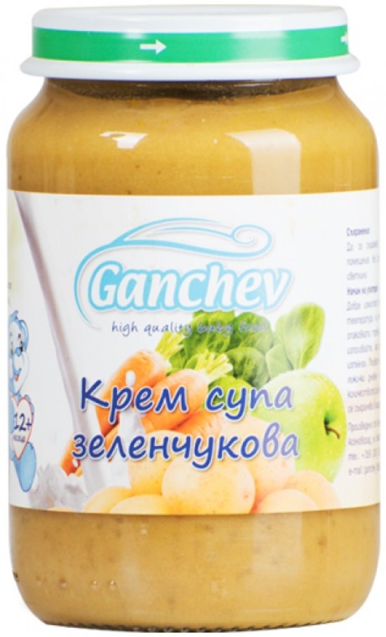 ЗЕЛЕНЧУКОВА КРЕМ СУПА 1ГОД. ПЮРЕ ГАНЧЕВ *6БР. 0