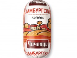 КОЛБАС ХАМБУРГСКИ ЧИЧОВЦИ 400ГР.*12БР.