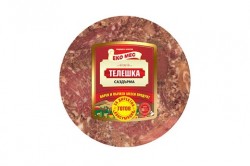 ТЕЛЕШКА САЗДЪРМА ЕКО МЕС 180ГР. ВАКУУМ - ЦЕНА ЗА БР.