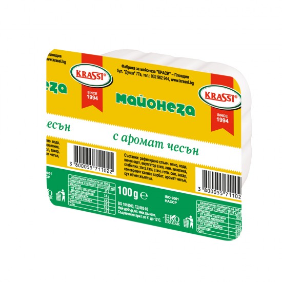 майонеза с чесън Краси 0,100 0