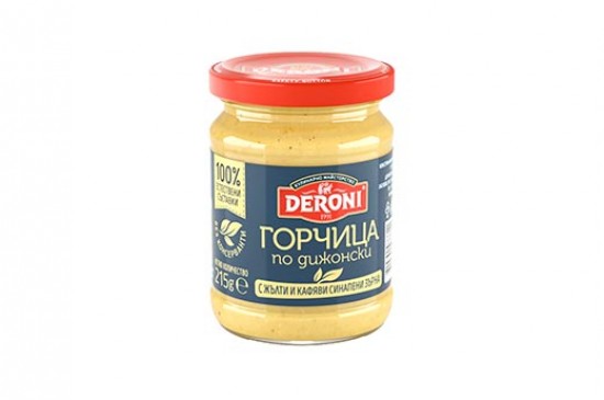 ГОРЧИЦА ДЕРОНИ ДИЖОНСКА 215гр 6* 0